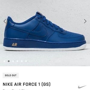 AIR FORCE 1 LOW GS 'DEEP ROYAL BUE'